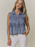 Sleeveless Denim