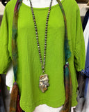 Winged Earth Necklace