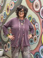 Plum Aura Top