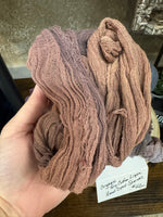 Organic Hand Dyed Scarves