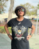 Stay Wild Vintage Graphic Dress