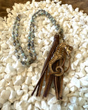 Bronze Seahorse Pendant