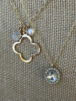 Three Charm Necklace