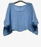 Everyday Linen Crop Top