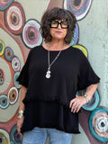 Oh My Gauze Truffle Top