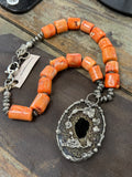 Coral Statement Necklace