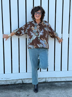 Midnight Bloom Top