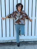 Midnight Bloom Top