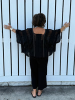 Midnight Fringe Top