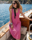 Essential Stripe Linen Dress