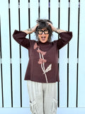 Autumn Bloom Knit Top