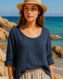 Everyday Linen Crop Top