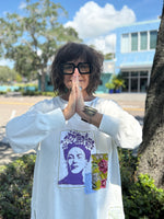 Buddha Love White/Purple Frida Sweatshirt