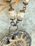 Swirl & Pearl Necklace