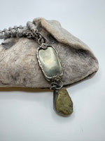 Twin Relic Drop Necklace