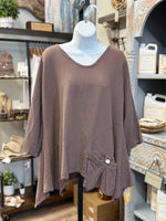 Oh My Gauze Pocket Top