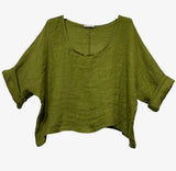 Everyday Linen Crop Top