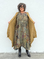 Golden Horizon Hooded Duster