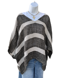 Striped Linen Topper