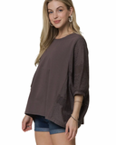 Chic Mesh Batwing