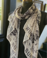 Peace & Wine Scarf