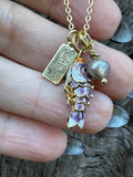 Articulated Fish Necklace