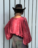Luna Crop Top Raspberry