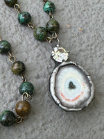 Agate and African Turquoise