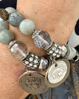 Imperial Glow Bead Bracelet