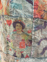 Boho Mosaic Midi Dress