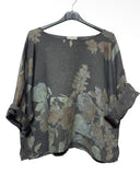Floral Linen Top
