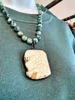 Jasper and Howlite