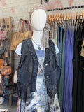 Black Mesh & Denim