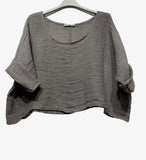Everyday Linen Crop Top