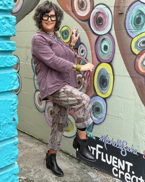 Mystic Patchwork Pants