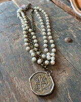 Treasure Coast Pearl & Coin Medallion