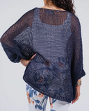 Butterfly Open Knit Topper