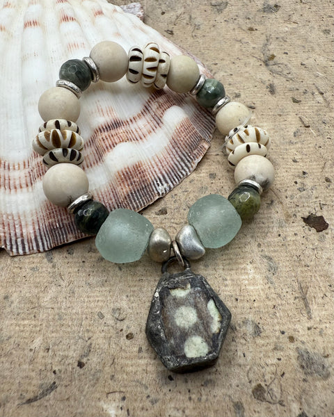 Tribal Relic Charm Bracelet