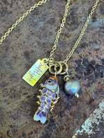 Articulated Fish Necklace