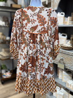Harvest Bloom Boho Dress