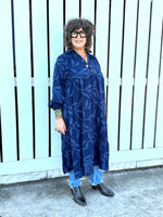Indigo Drift Dress