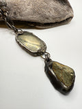 Twin Relic Drop Necklace