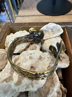 Floral Cuff Bracelet