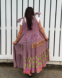 Kantha Celeste Maxi