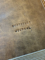 Leather Gratitude Journal