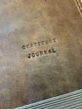 Leather Gratitude Journal