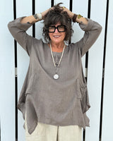 Urban Nomad Linen Tunic