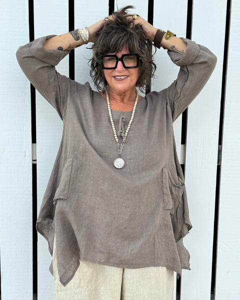 Urban Nomad Linen Tunic