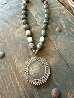 Astro Cancer Medallion Necklace