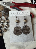 Rustic Coin Dangles